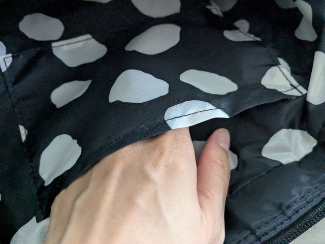 イアパピヨネダルメシアン2WAYバッグMサイズ内ポケット