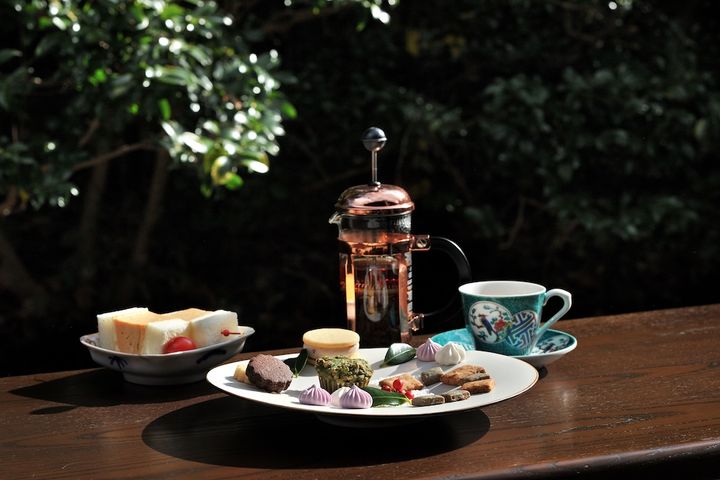 茶寮「世世」ガーデンアフタヌーンティー