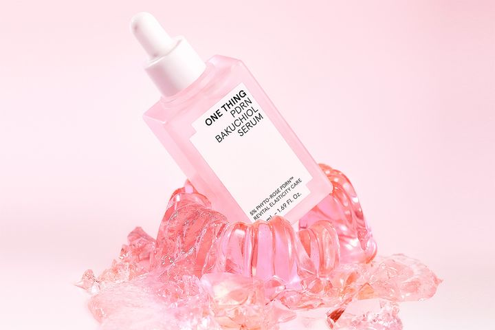 ゼリーみたいなピンクの美容液