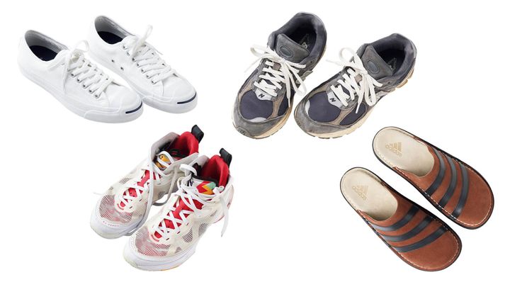 〈CONVERSE〉Jack Purcell、〈Adidas Originals〉ADICLOG、〈New Balance〉2002R、〈JORDAN BRAND〉AIR JORDAN 37