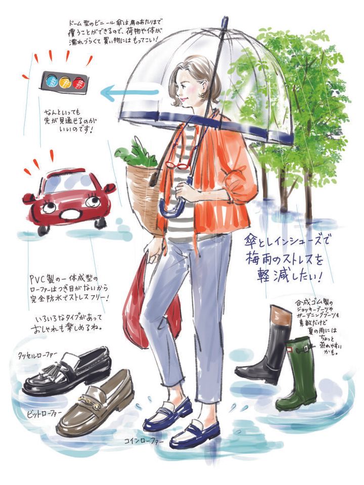 【気分だけでも大人修行】雨の日のストレスを軽減する