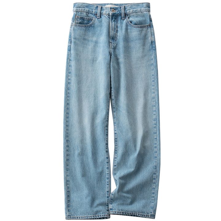 ユニクロアンドジェイダブリューアンダーソンのブルーデニムと