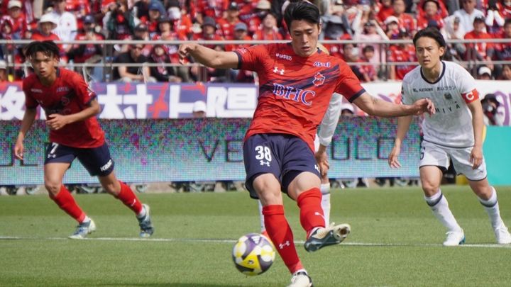 1-1でいわきが6戦無敗！U-20日本代表の得点王が今季リーグ初得点となるPK弾でチームを救う
