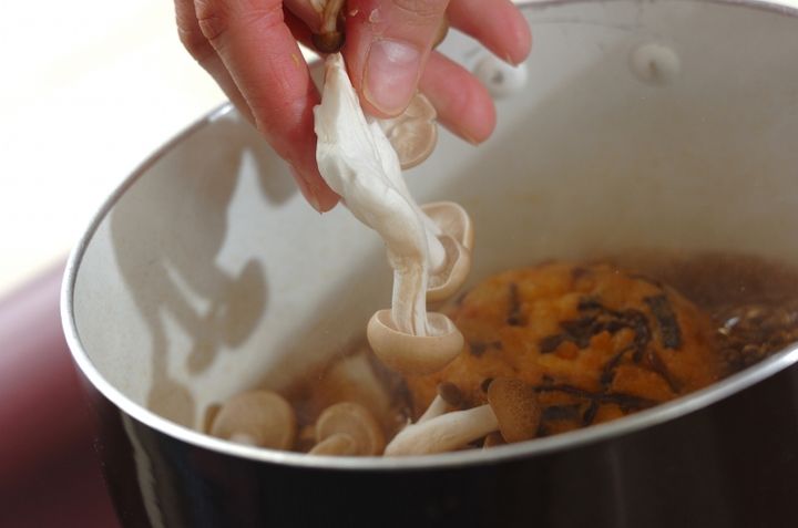 ひりょうずと野菜の煮物の作り方2