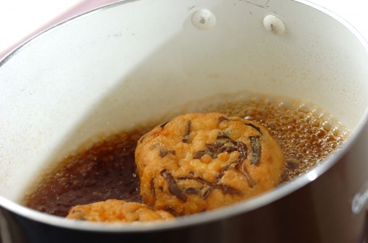 ひりょうずと野菜の煮物の作り方1