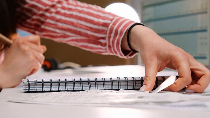 家計簿をつける人