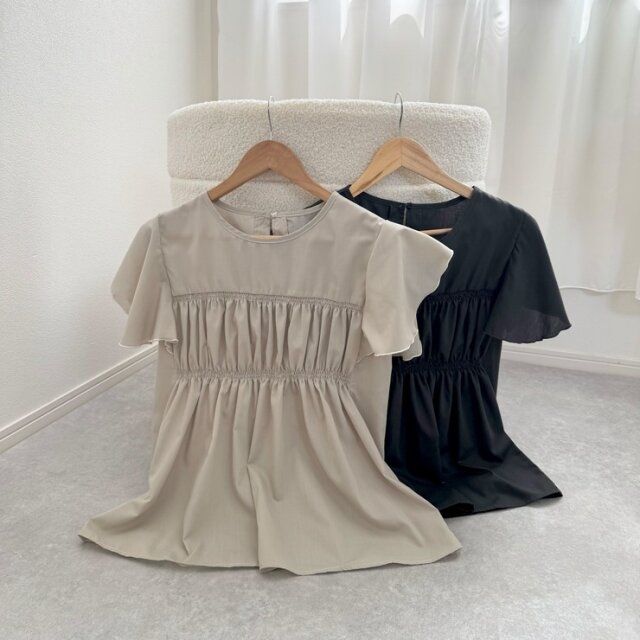 しまむらのシャーリングブラウス