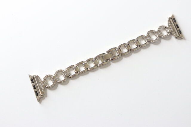 アップルウォッチバンド（メタル＆ストーン） ダイソー ストーン