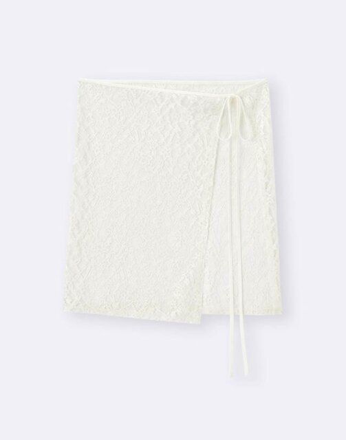 GU レースラップスカート NATURAL