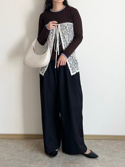 胸元に巻いてビスチェ風に