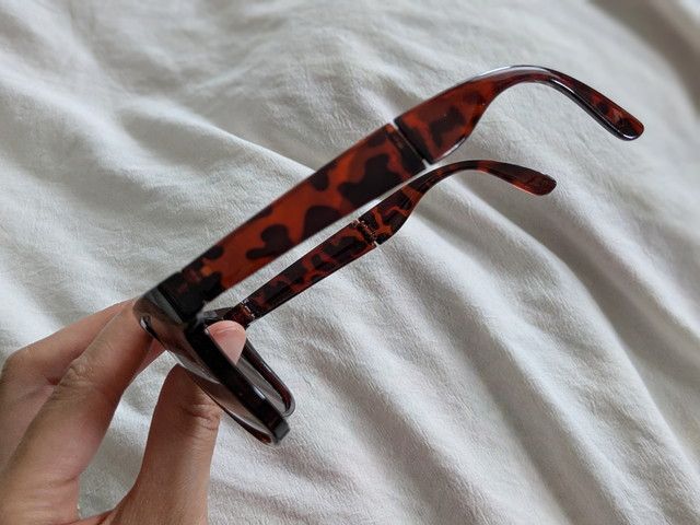 反射をブロック折りたたみ偏光グラスフレーム