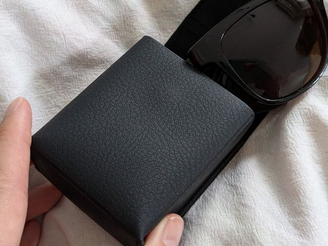 反射をブロック折りたたみ偏光グラスケース