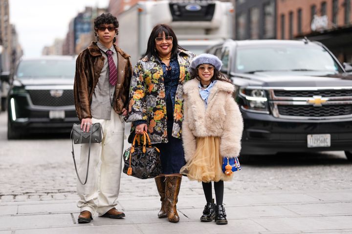 2025-26年秋冬ニューヨークコレクションより。