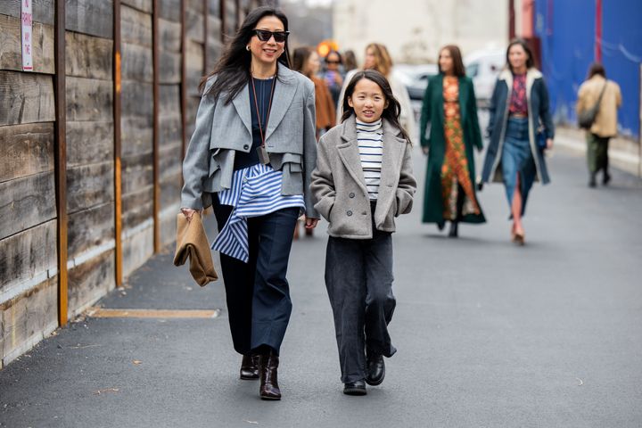 2024-25年秋冬ニューヨークコレクションより。