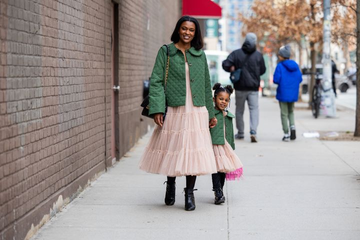 2024-25年秋冬ニューヨークコレクションより。