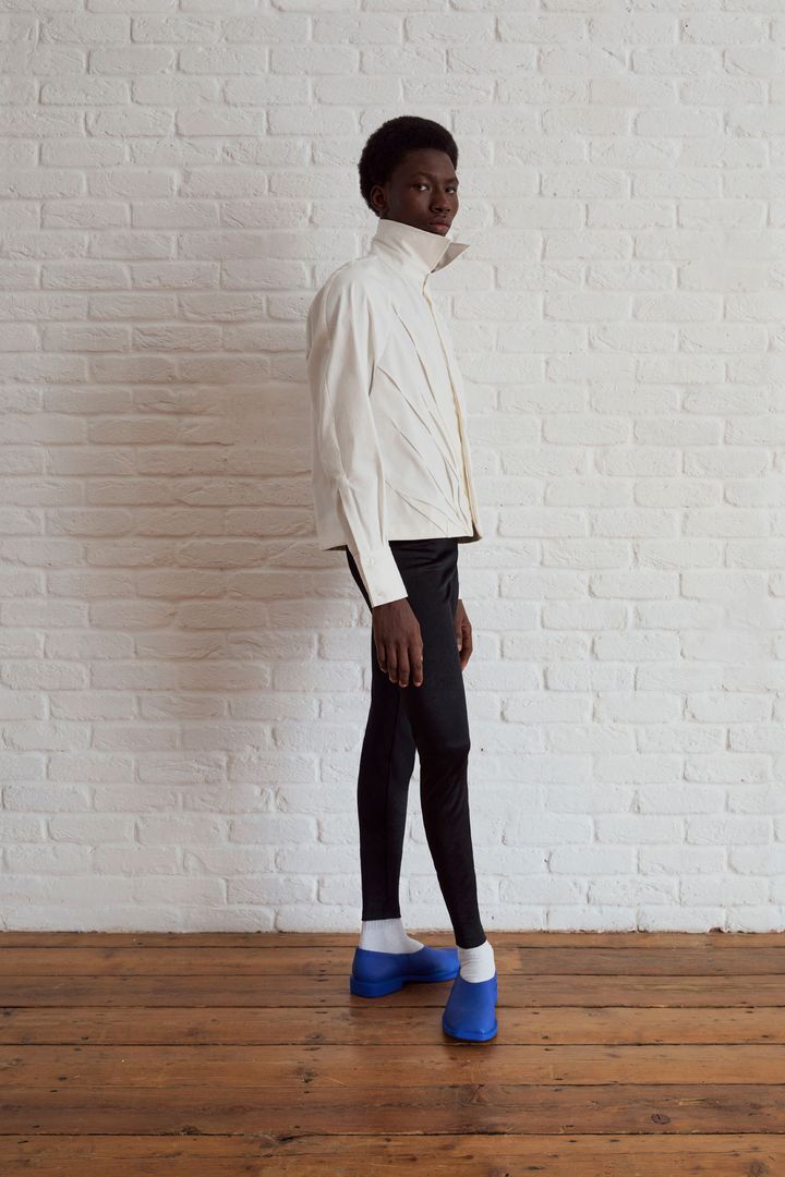 ビアンカ・サンダース 2024-25年秋冬メンズコレクションより。