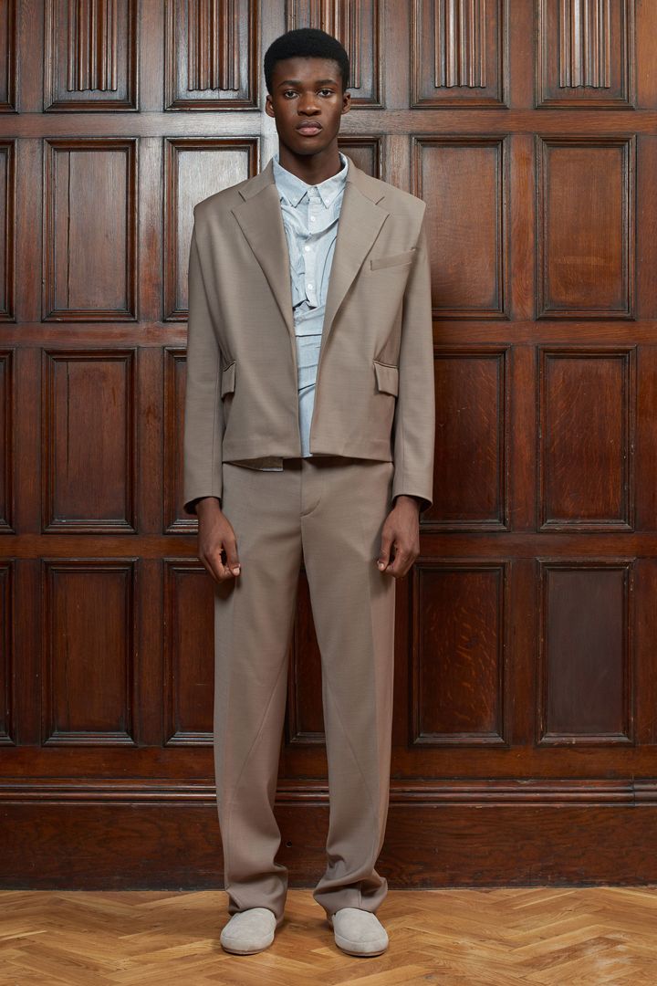 ビアンカ・サンダース 2021年春夏メンズコレクションより。