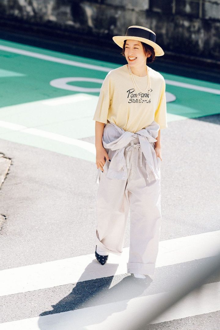 オールインワンをこなれた印象で着こなすコツ