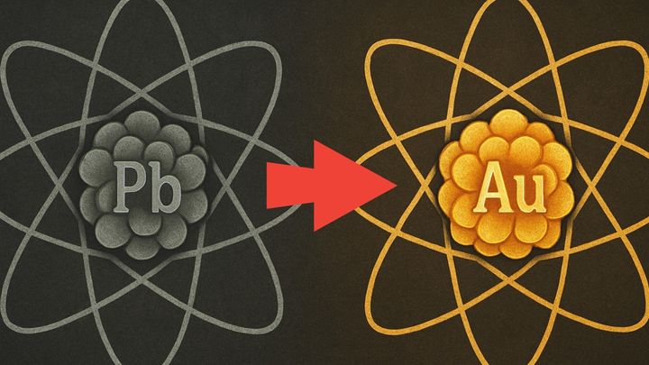 鉛を金に換えることに成功