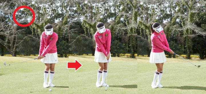 ダフリのミスをなくすコツは「左手主導」女子プロがレッスン