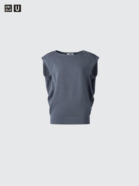 2025春夏ユニクロコラボレディース値下げコクーンセーター