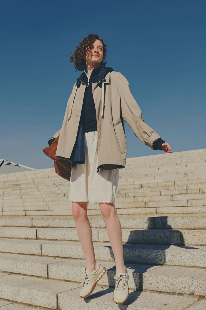 憧れの《ミュウミュウ》のスニーカーが効いたコーデ【本日のFUDGE GIRL-5月13日】