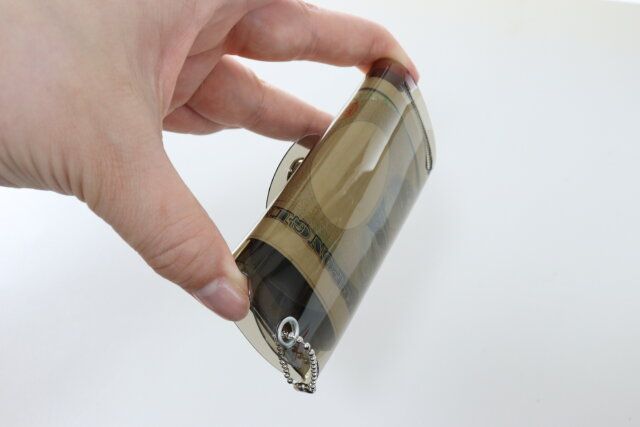 ダイソー PVCコインケース付3つ折財布 コンパクト