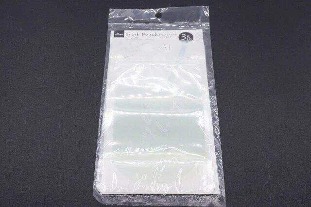 ダイソー ドリンクパウチ ジップタイプ パッケージ