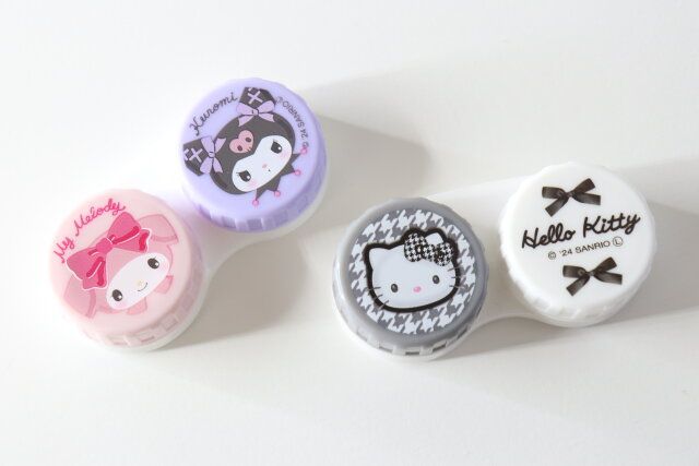 ダイソー 100円 コンタクトレンズケース サンリオ