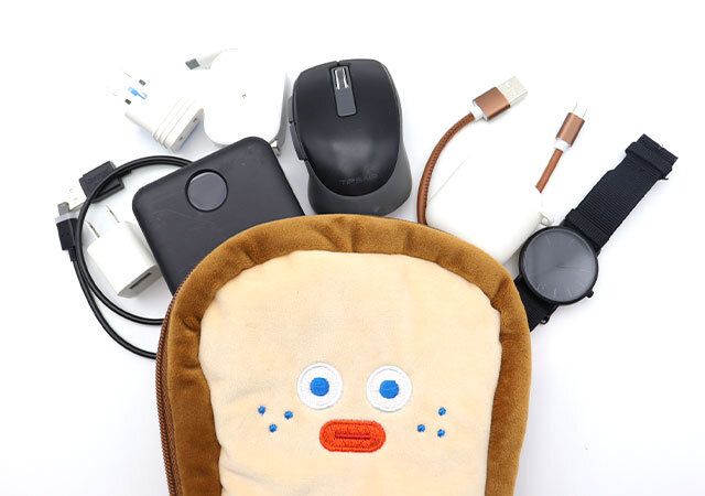 宝島社ムック付録のブランチブラザーのトーストポーチ7