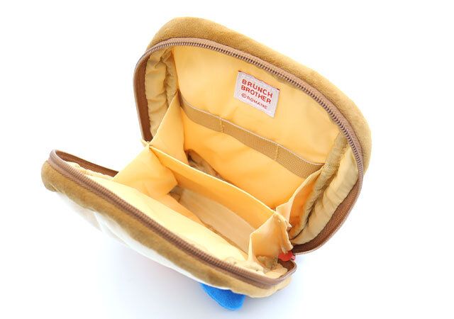 宝島社ムック付録のブランチブラザーのトーストポーチ5