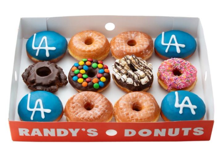 らンディーズドーナツ_LAブルーカスタードクリームセット12個