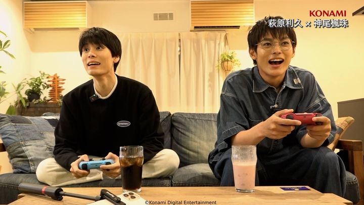 超人気サッカーゲームアンバサダー就任の萩原利久さん！俳優・神尾楓珠さんとガチ対戦…マイゲーム機持参勢