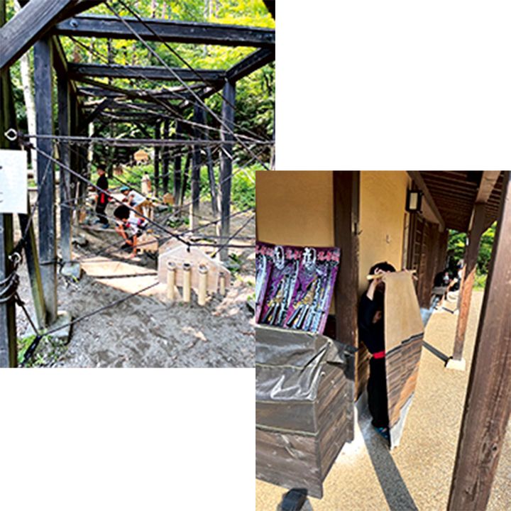 青木裕子さんが立ち寄った忍野しのびの里