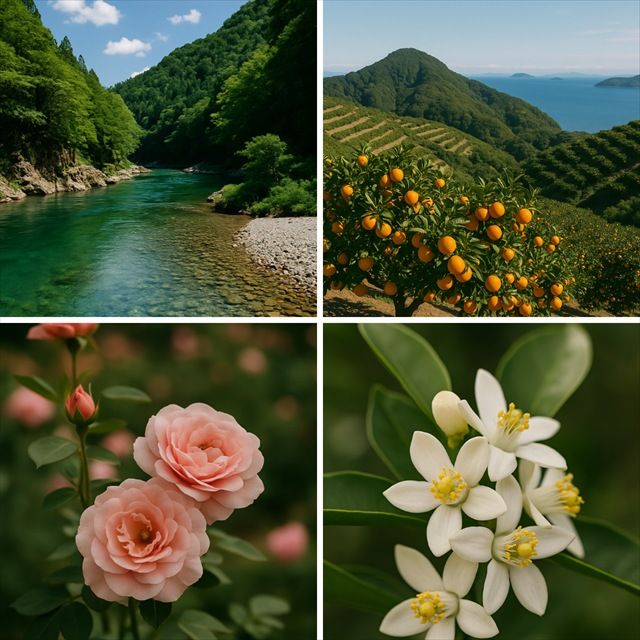 シトリー 愛媛の自然風景 宣材写真