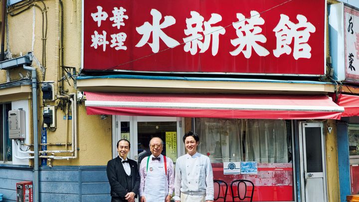 左から泰行さん、規行さん、北原さん