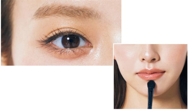 カネボウ シャドウオンフェースを使ったメイク 長井かおりさん