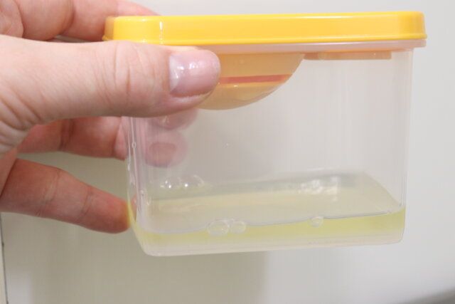 ダイソーの白身が保存できるNo.3554 卵分別保存容器