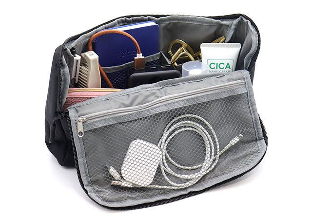 MonoMax6月号Incaseスタンド式万能ケース旅行ポーチ