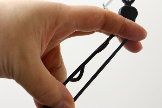 日傘ホルダーねこ型カラビナ付き 伸縮性