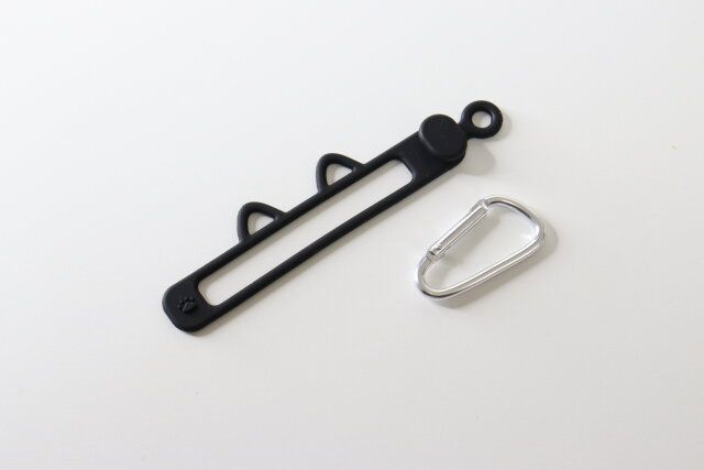 日傘ホルダーねこ型カラビナ付き