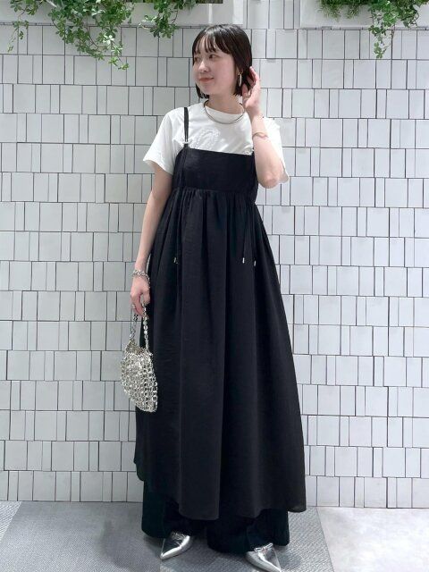 白Tシャツコーデ5