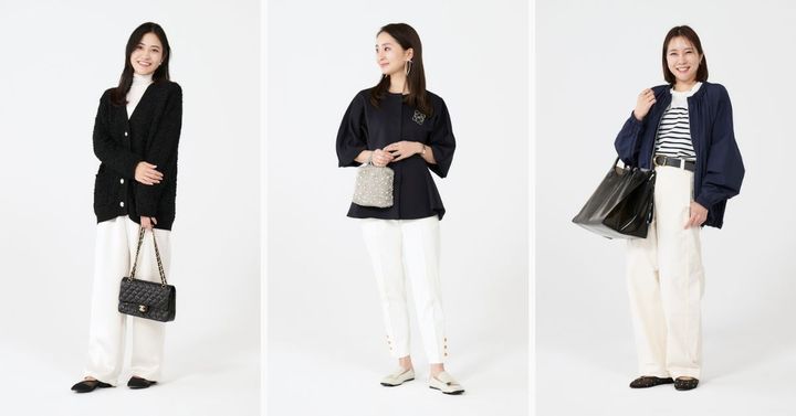 クラウドチームVERYの春の白ぱんつコーデ