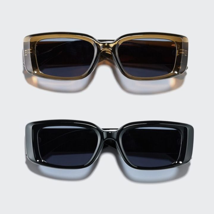 ユニクロのレクタングルサングラス