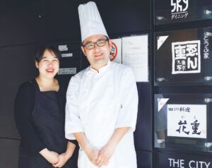 花重さんと田中宏茂さん