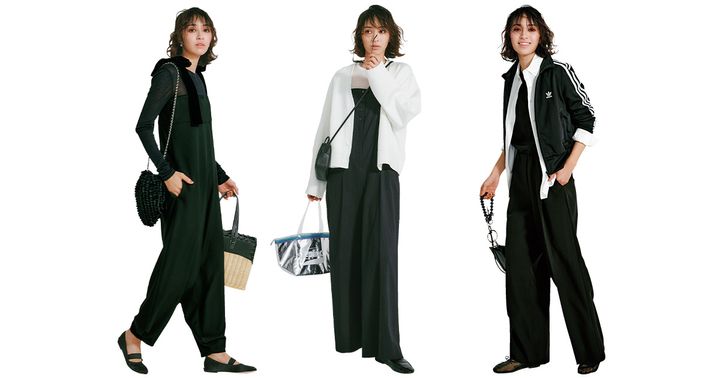 オールインワンを使ったキレイめ派ママの運動会コーデ