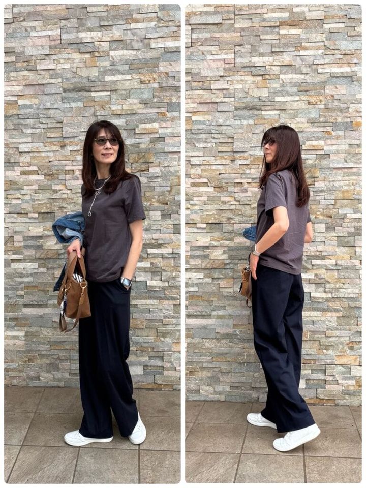 tops : Lazo_N33、bag : NUILLE、shoes : ara shoes