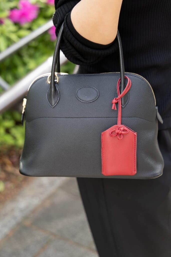 お守りチャーム“Secrete” ワインレッド