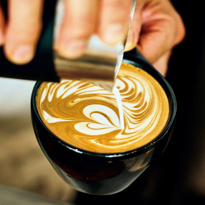 東京〈ヨシダコーヒー〉ラテ