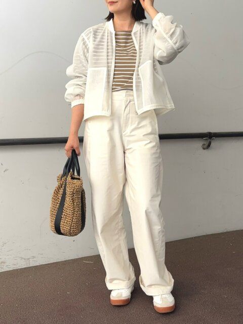 ボーダートップスコーデ3